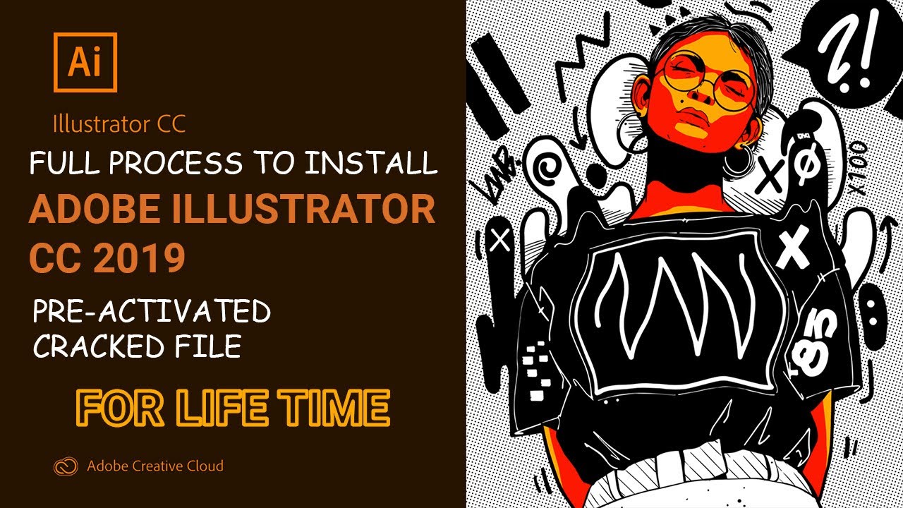 Install Adobe Illustrator CC 2019 CRACK in Bangla | DigiComLearning